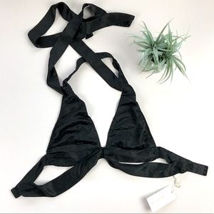 For Love & Lemons Halter Crop Top